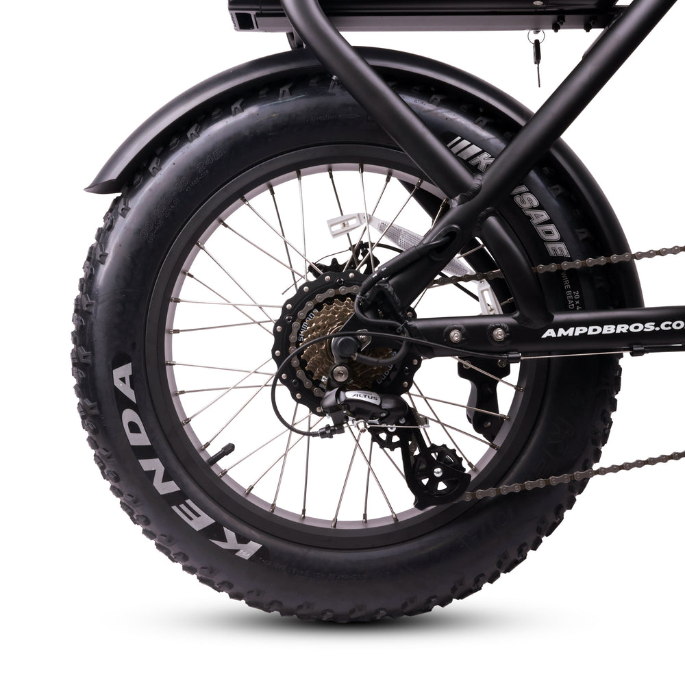 Ampd Bros ACE-X Fat Tyre Electric Bike: Powerful 52V Adventure E-Bike