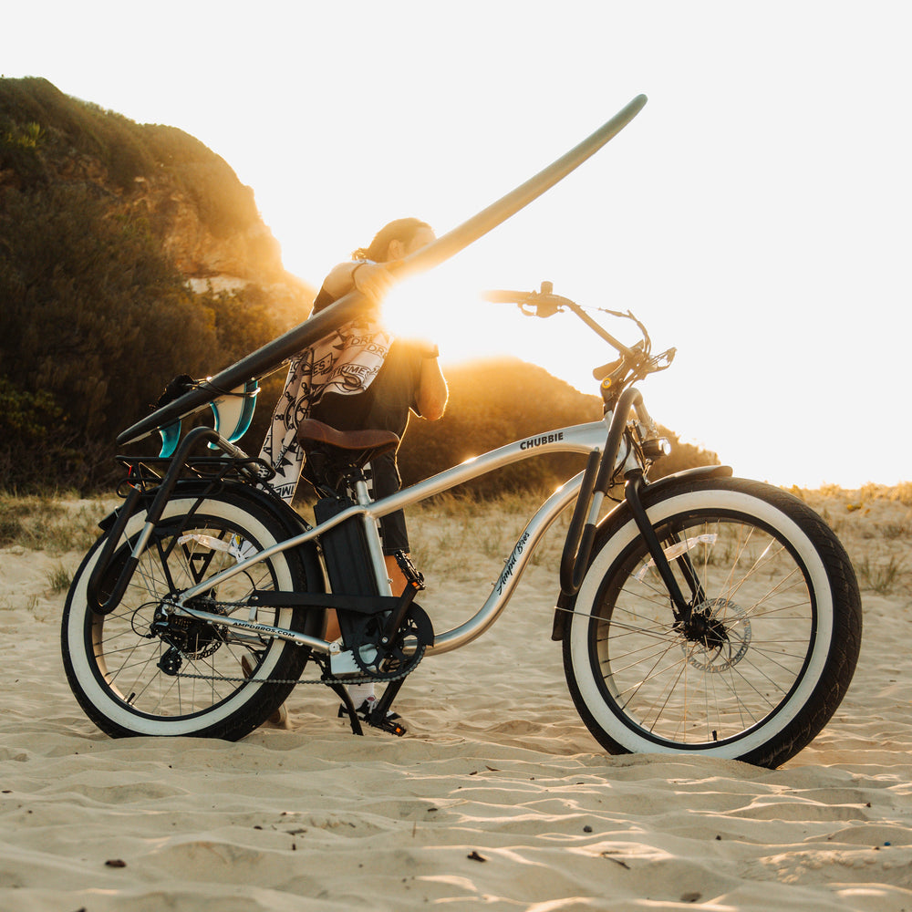 Chubbie 2 Electric Fat Tyre Beach Cruiser: Powerful Samsung Battery, Shimano Gears