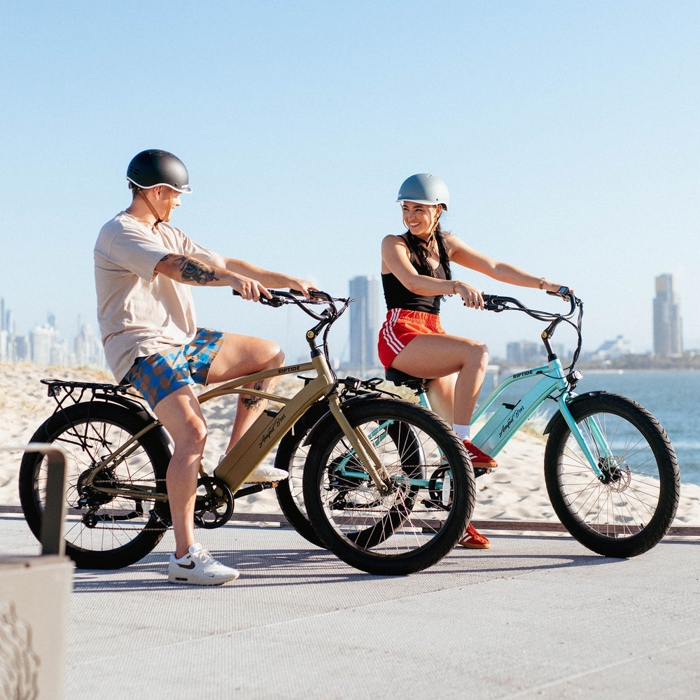 RIPTIDE 3 Electric Beach Cruiser: Powerful Bafang Motor, Long-Range, Comfortable Ride
