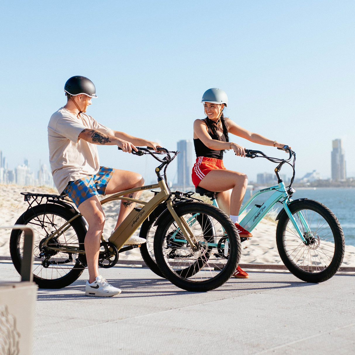 RIPTIDE 3 Electric Beach Cruiser: Powerful Bafang Motor, Long-Range, Comfortable Ride