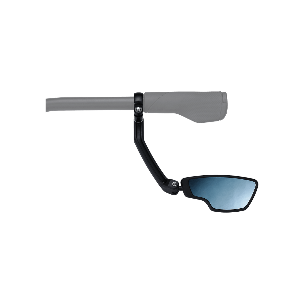 BBB CityView Clamp-Mount Bicycle Mirror: Anti-Glare with Reflector