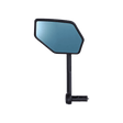 Multi-adjustable Anti-Glare E-Bike Bicycle Mirror - Left or Right Handlebar End Mount