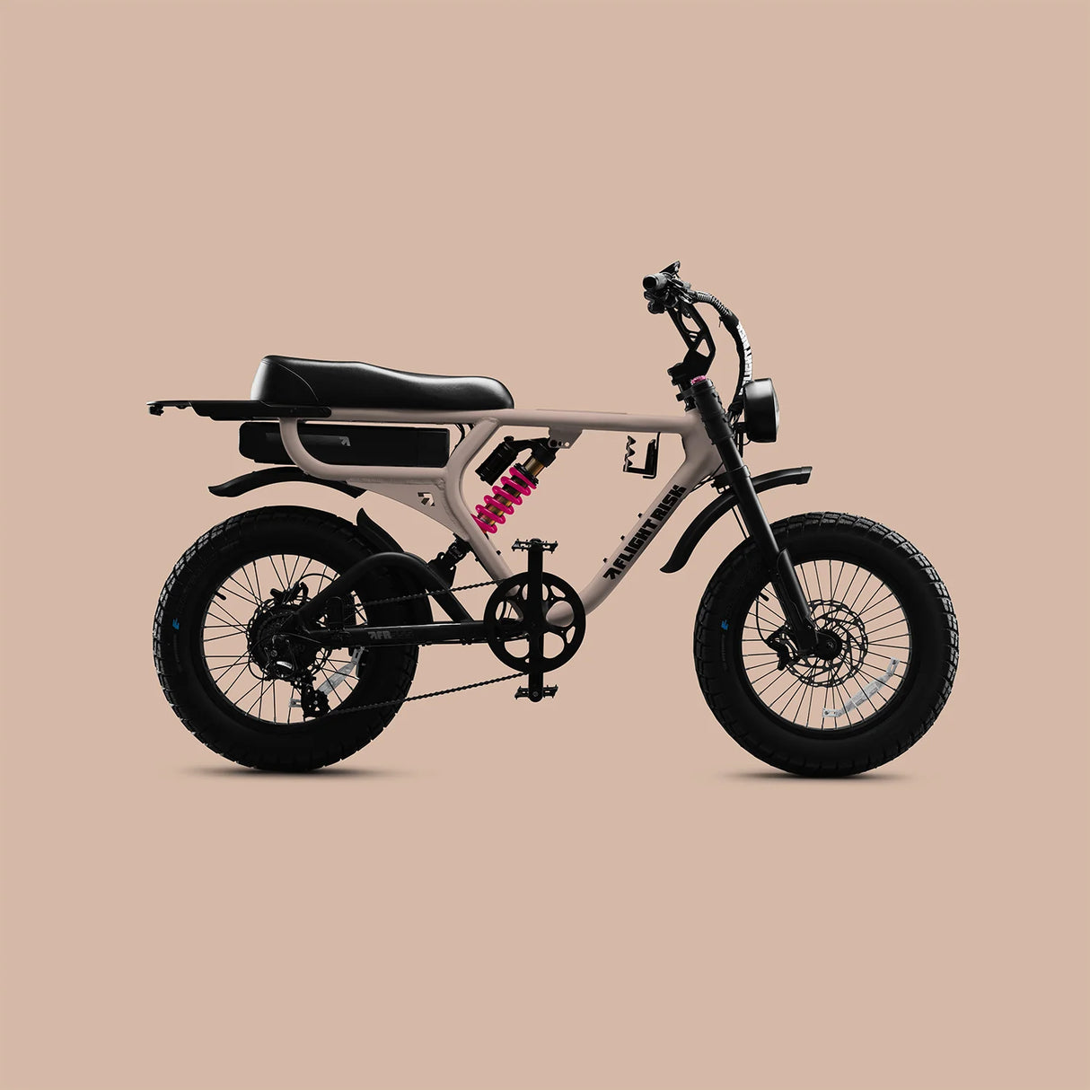 Flight Risk FR555 - High Performance Step-Over Dual Suspension e-Bike