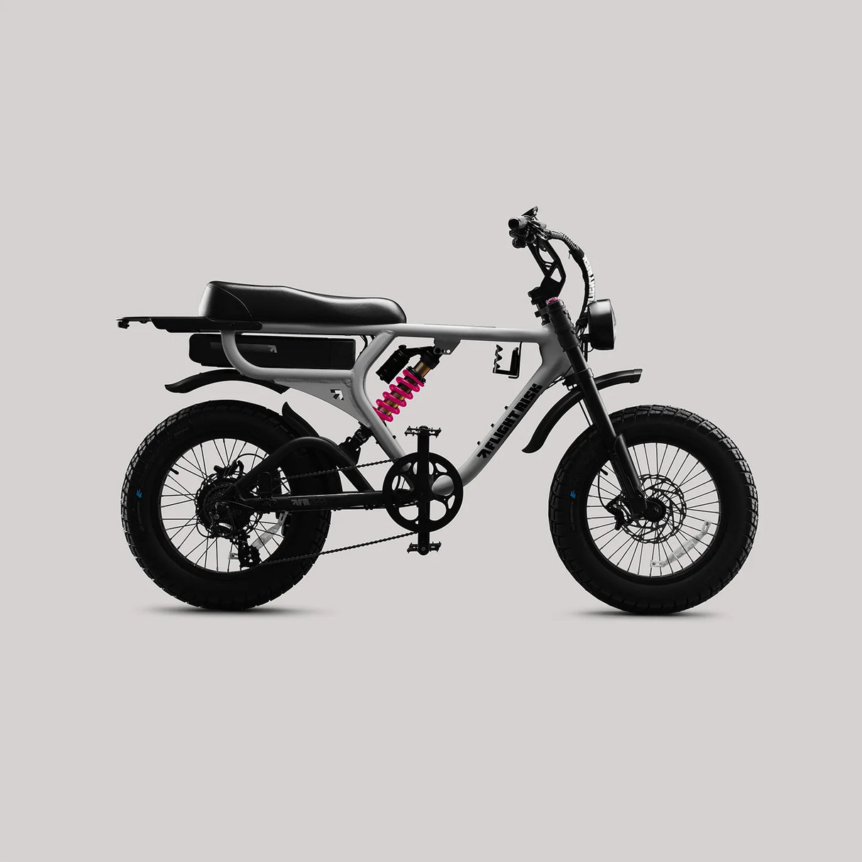 Flight Risk FR555 - High Performance Step-Over Dual Suspension e-Bike