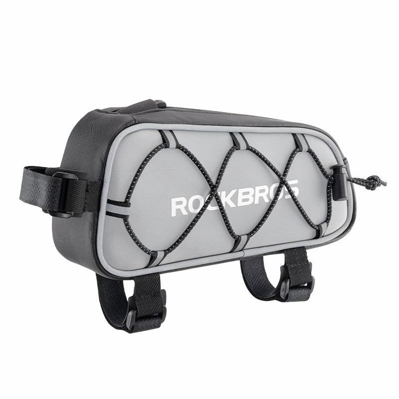 ROCKBROS Waterproof Reflective Bicycle Top Tube Bag, Secure Cycling Storage