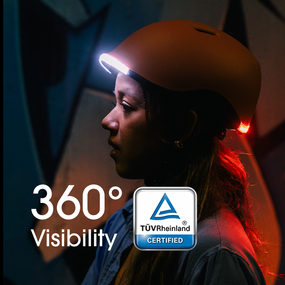 Lumos Nyxel Smart Cycling Helmet with MIPS and Integrated Lights
