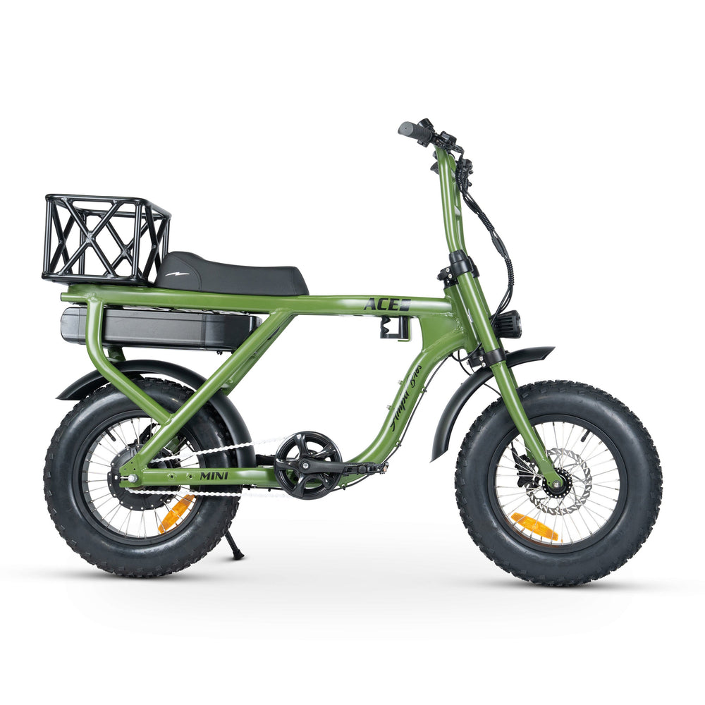 ACE Mini Electric Bike: Compact, Powerful Fat Tyre Cruiser for Urban Fun