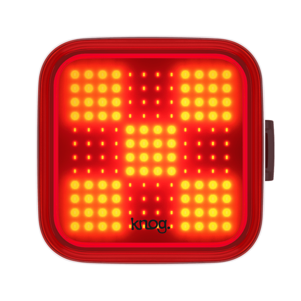 Knog Blinder COB LED Rear Bike Light: 100 Lumen, USB Rechargeable, Waterproof Visibility