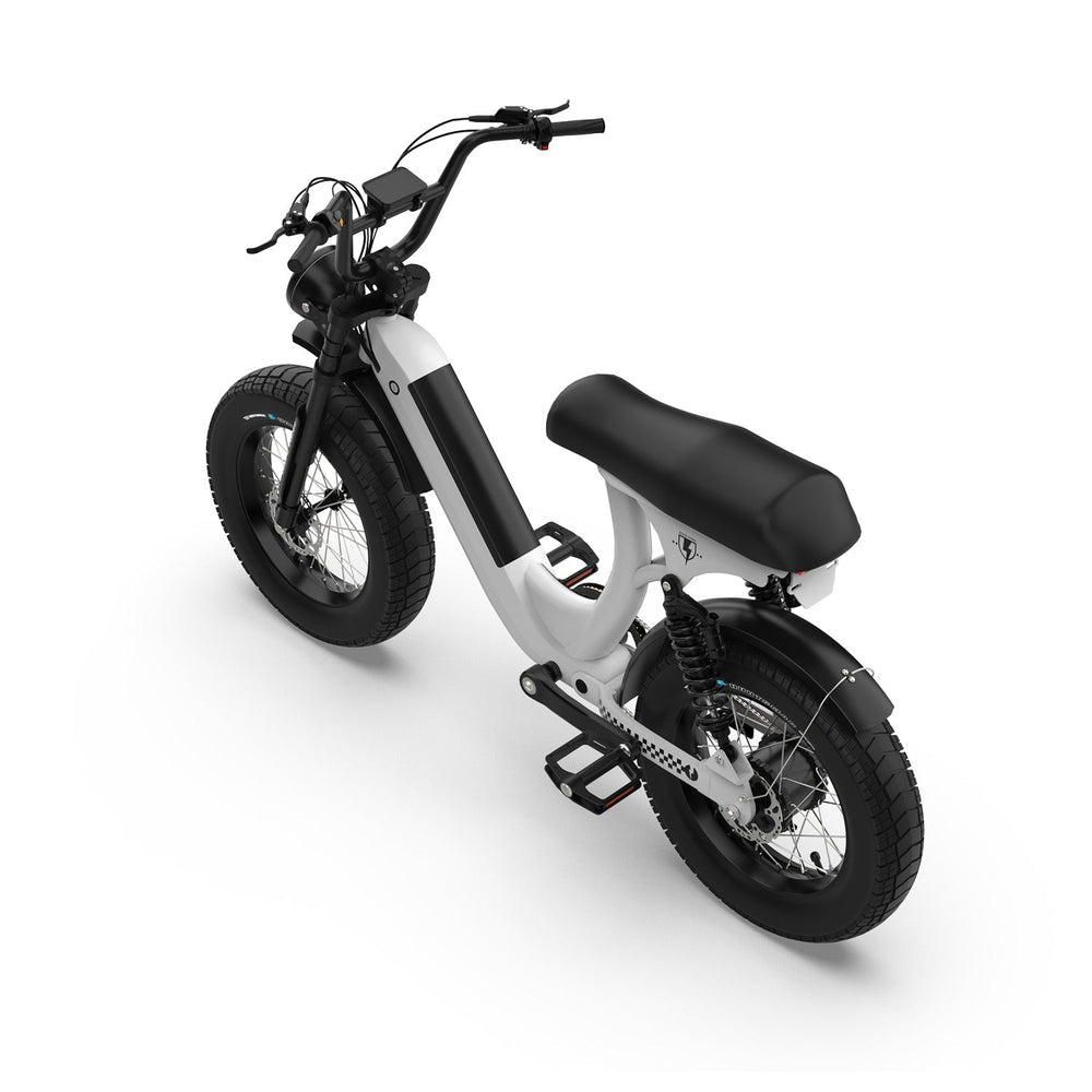 RE Pilgrim Electric Step-Through Commuter Bike - 750W Motor, Dual Suspension