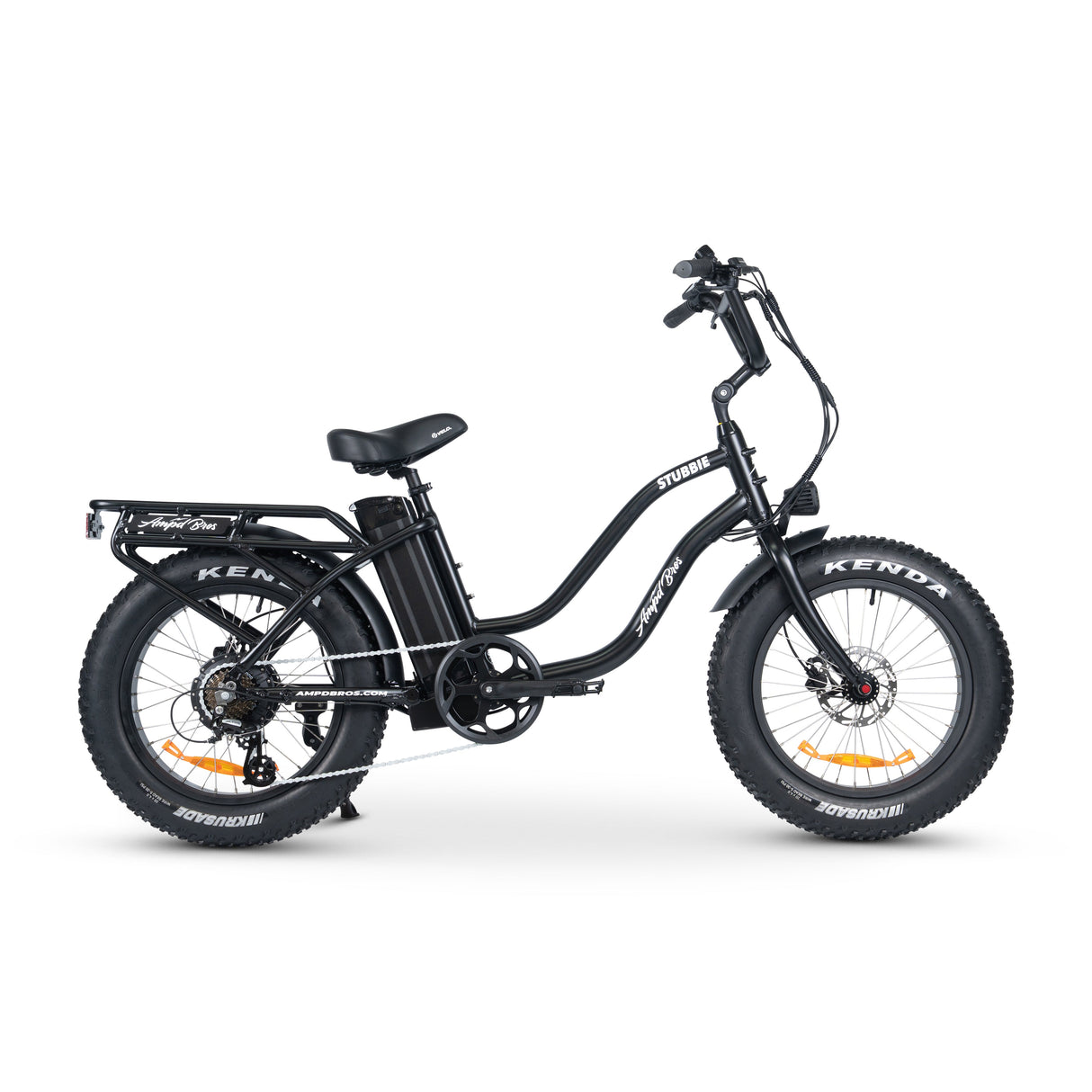 Ampd Bros Stubbie-S Series 3 Step-Through Fat Tyre Electric Cruiser Bike