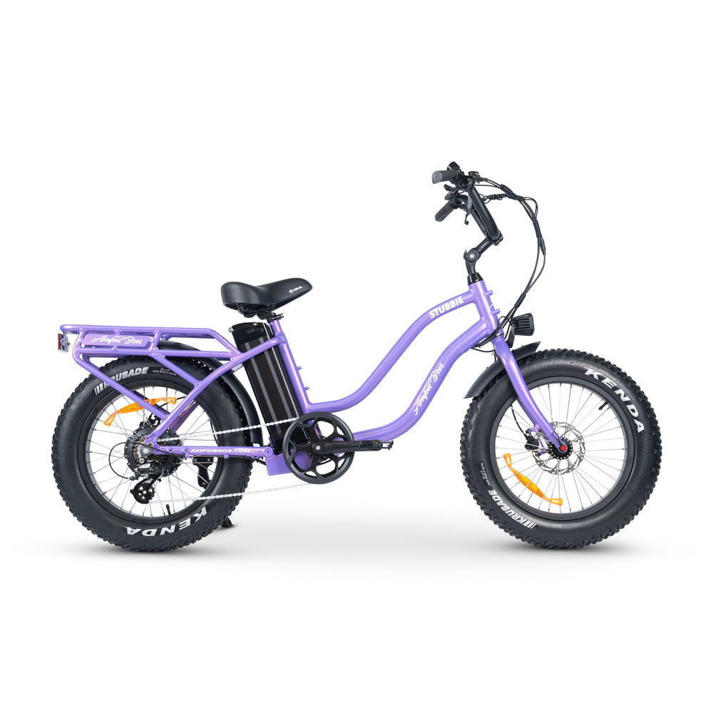 Ampd Bros Stubbie-S Series 3 Step-Through Fat Tyre Electric Cruiser Bike