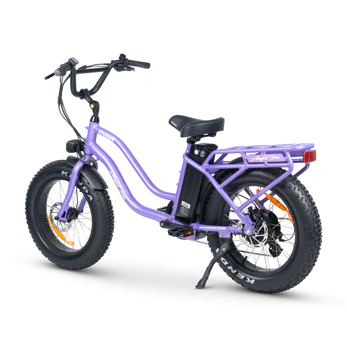 Ampd Bros Stubbie-S Series 3 Step-Through Fat Tyre Electric Cruiser Bike