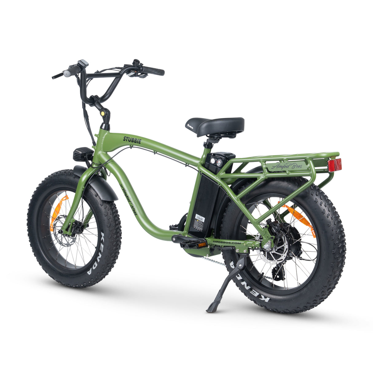 Stubbie Original S3 Fat Tyre Electric Cruiser Bike - Powerful Off-Road E-Bike
