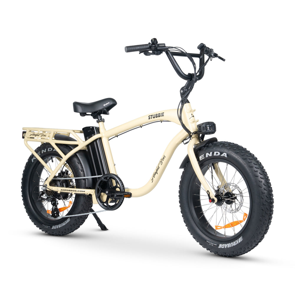 Stubbie Original S3 Fat Tyre Electric Cruiser Bike - Powerful Off-Road E-Bike