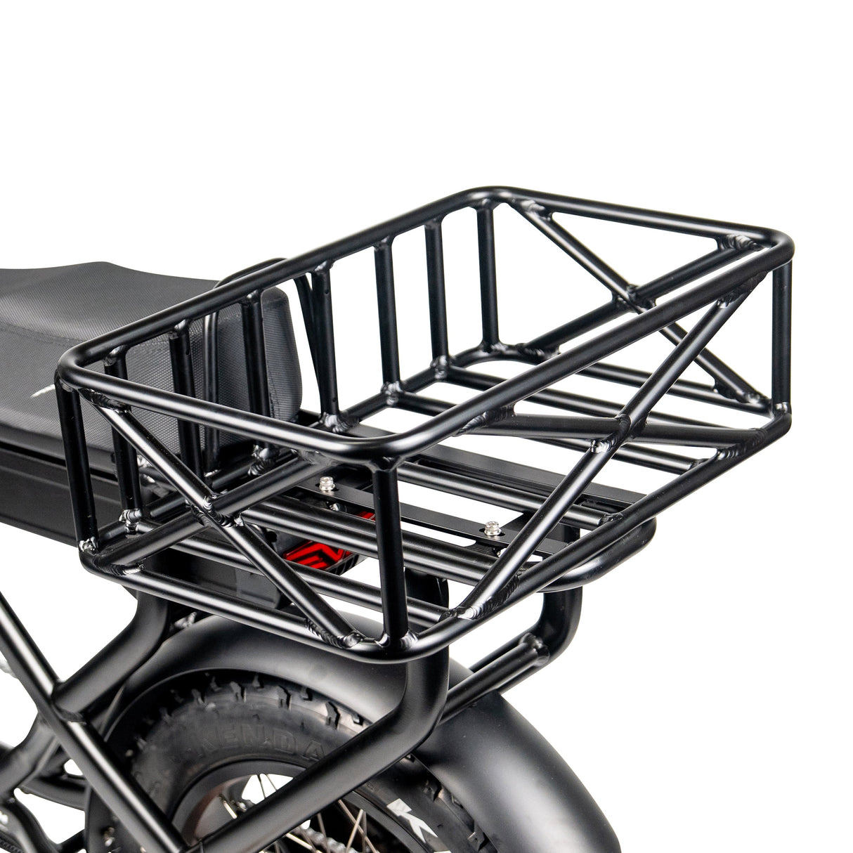 ACE Aluminium Rear Cargo Basket for E-Bikes - Durable Secure Storage