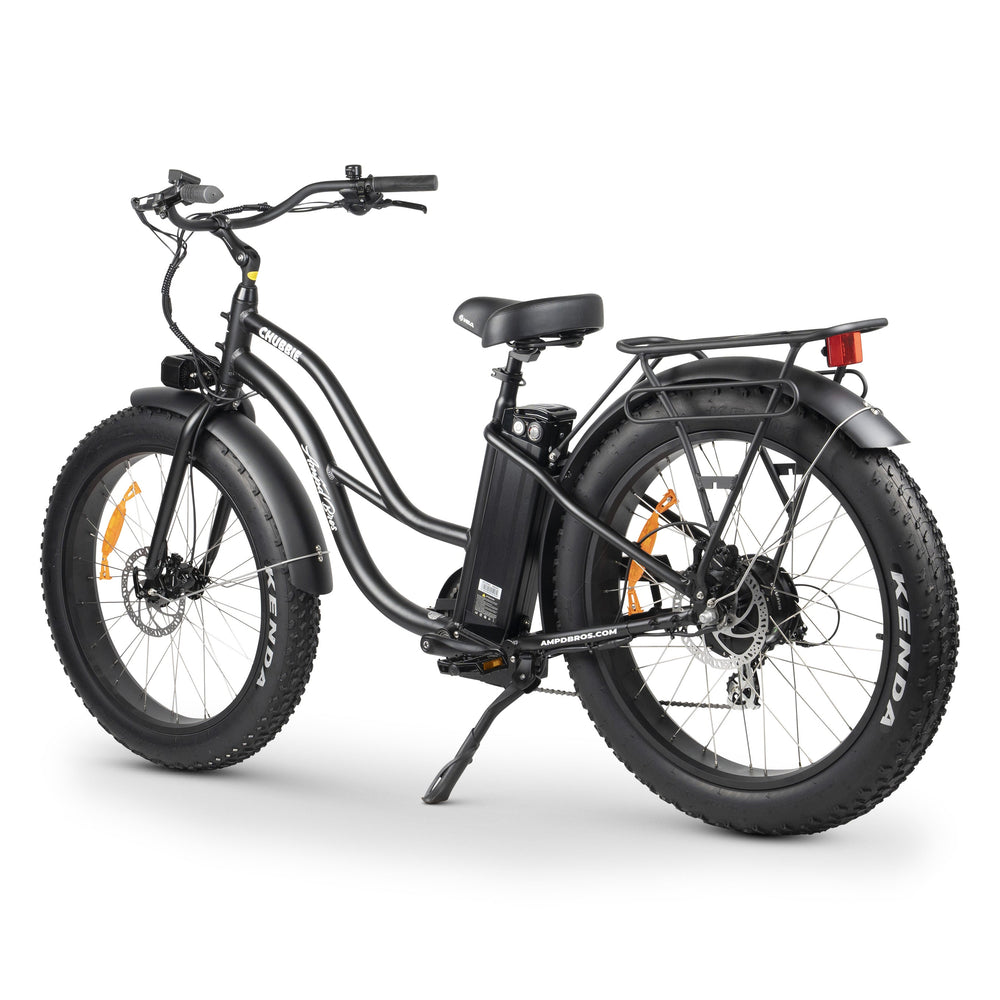 Chubbie-S Electric Fat Tyre Beach Cruiser Bike - Powerful Motor, Long Range