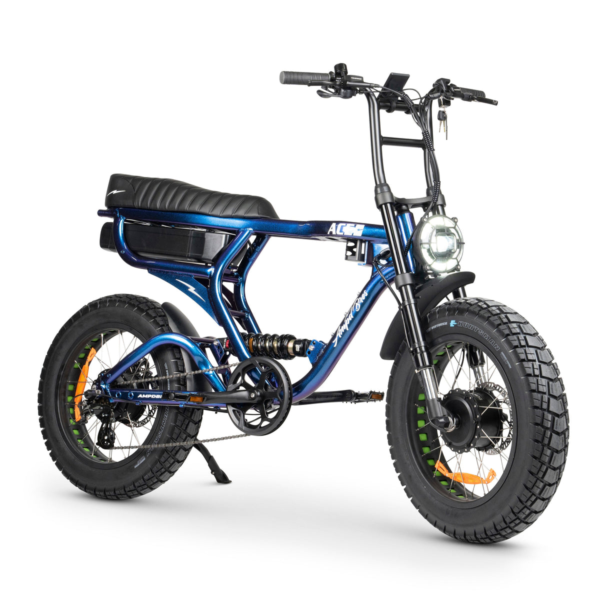 Ampd Bros ACE-X Demon: Dual Motor All-Terrain Electric Bike with Fat Tyres