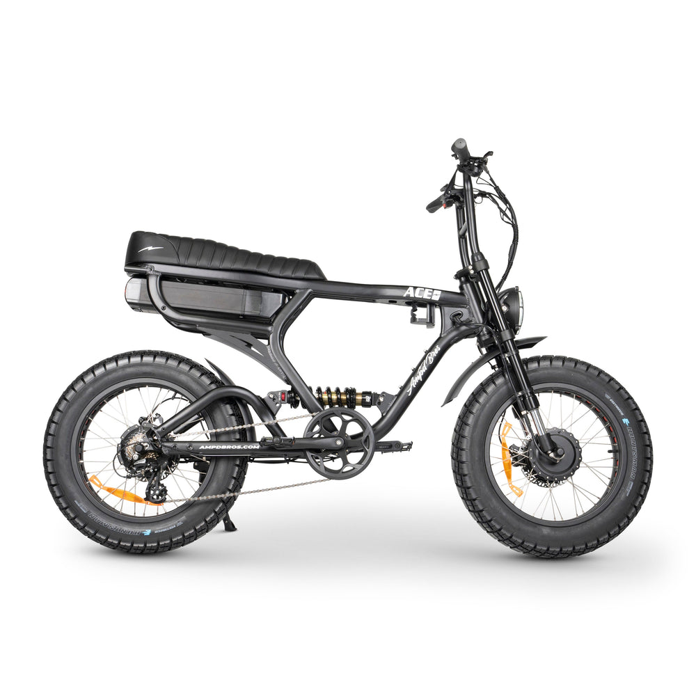 Ampd Bros ACE-X Demon: Dual Motor All-Terrain Electric Bike with Fat Tyres