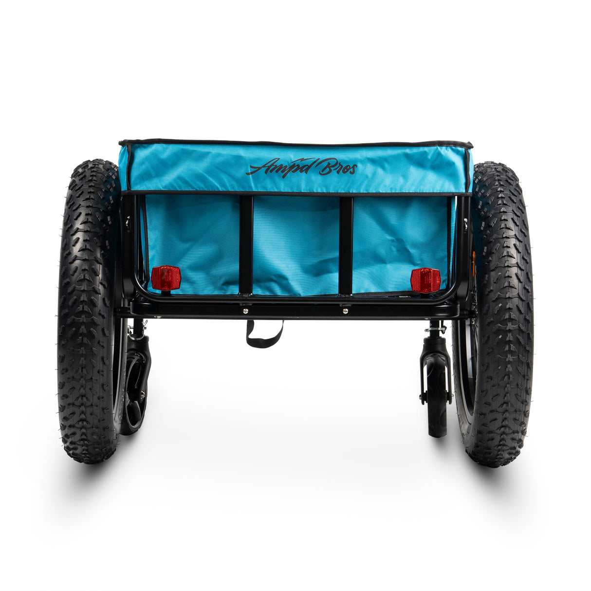 Ampd Bros Deluxe Cargo Bike Trailer - All-Terrain Heavy Duty Fat Tyre Hauler