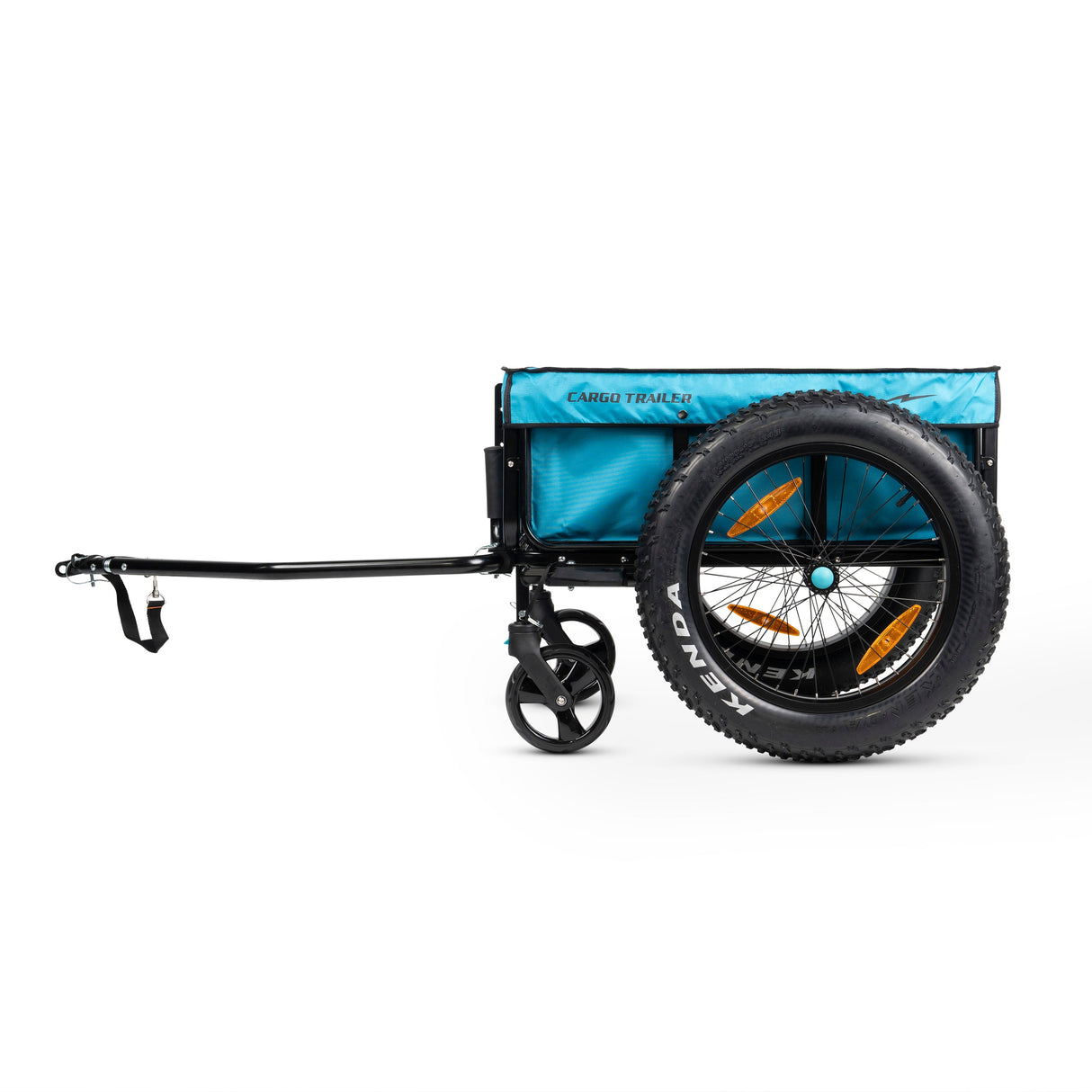 Ampd Bros Deluxe Cargo Bike Trailer - All-Terrain Heavy Duty Fat Tyre Hauler