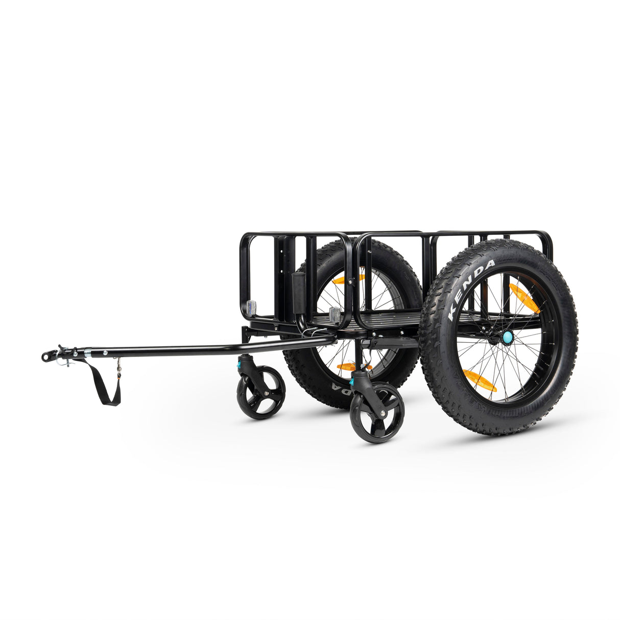 Ampd Bros Deluxe Cargo Bike Trailer - All-Terrain Heavy Duty Fat Tyre Hauler