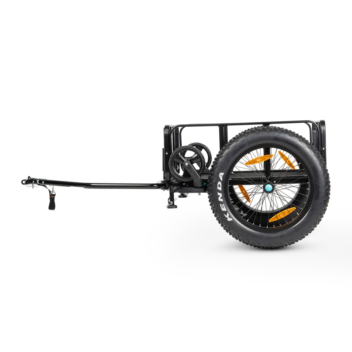 Ampd Bros Deluxe Cargo Bike Trailer - All-Terrain Heavy Duty Fat Tyre Hauler