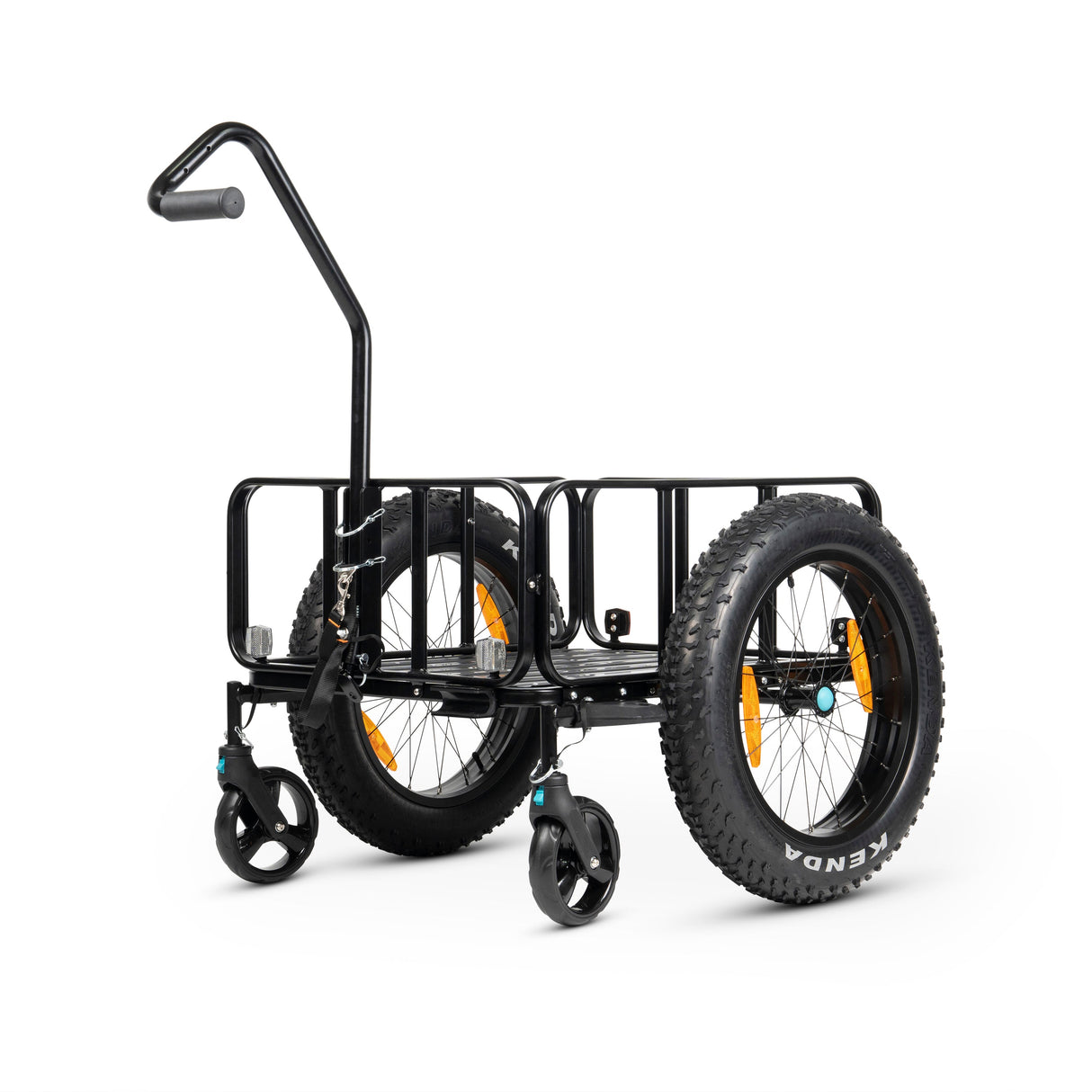 Ampd Bros Deluxe Cargo Bike Trailer - All-Terrain Heavy Duty Fat Tyre Hauler