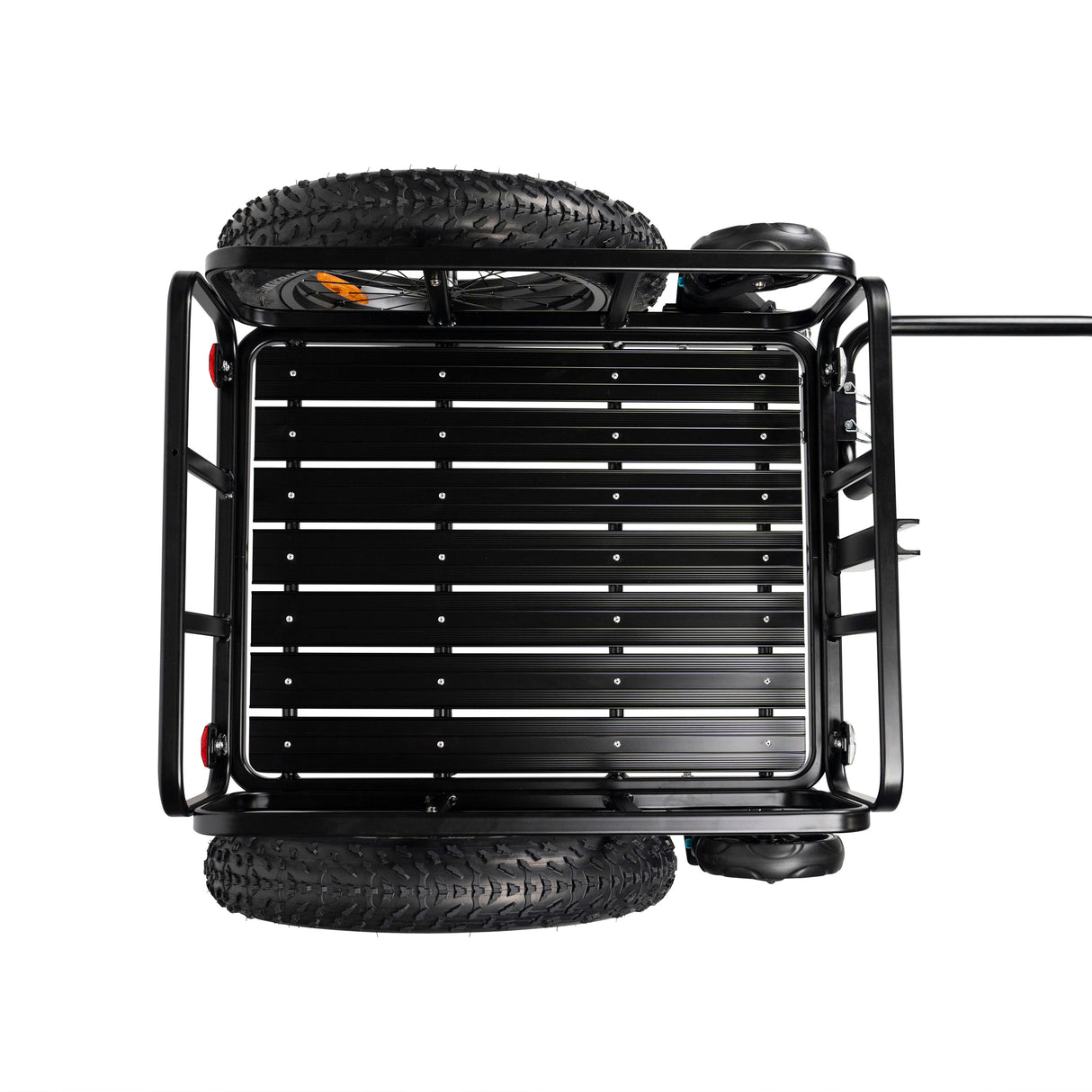 Ampd Bros Deluxe Cargo Bike Trailer - All-Terrain Heavy Duty Fat Tyre Hauler