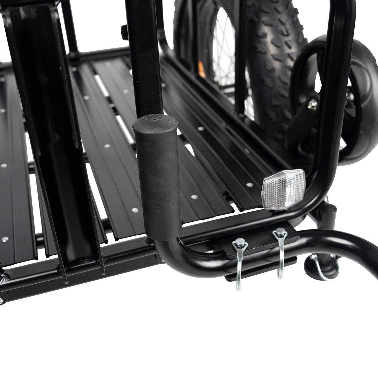 Ampd Bros Deluxe Cargo Bike Trailer - All-Terrain Heavy Duty Fat Tyre Hauler