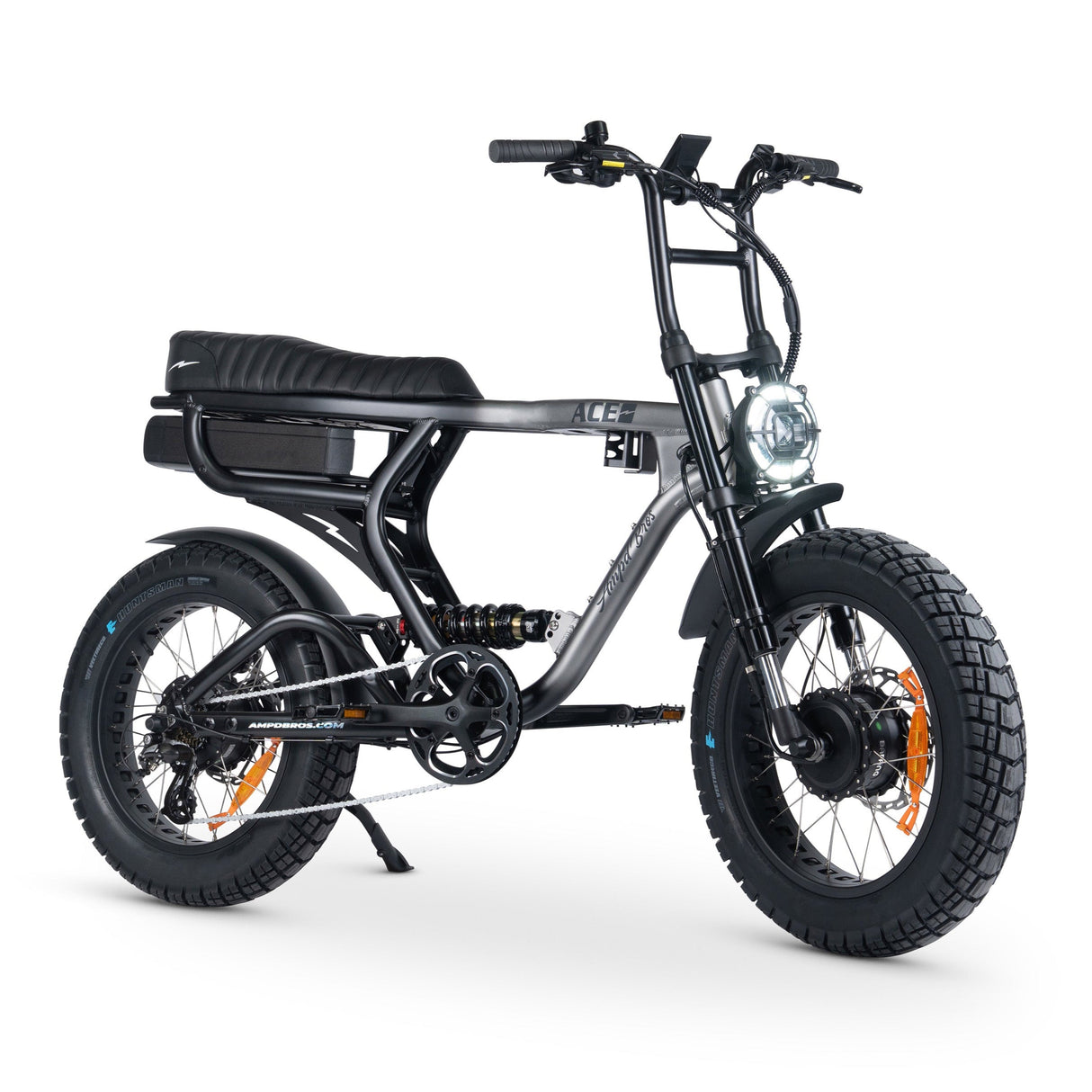 Ampd Bros ACE-X Demon: Dual Motor All-Terrain Electric Bike with Fat Tyres