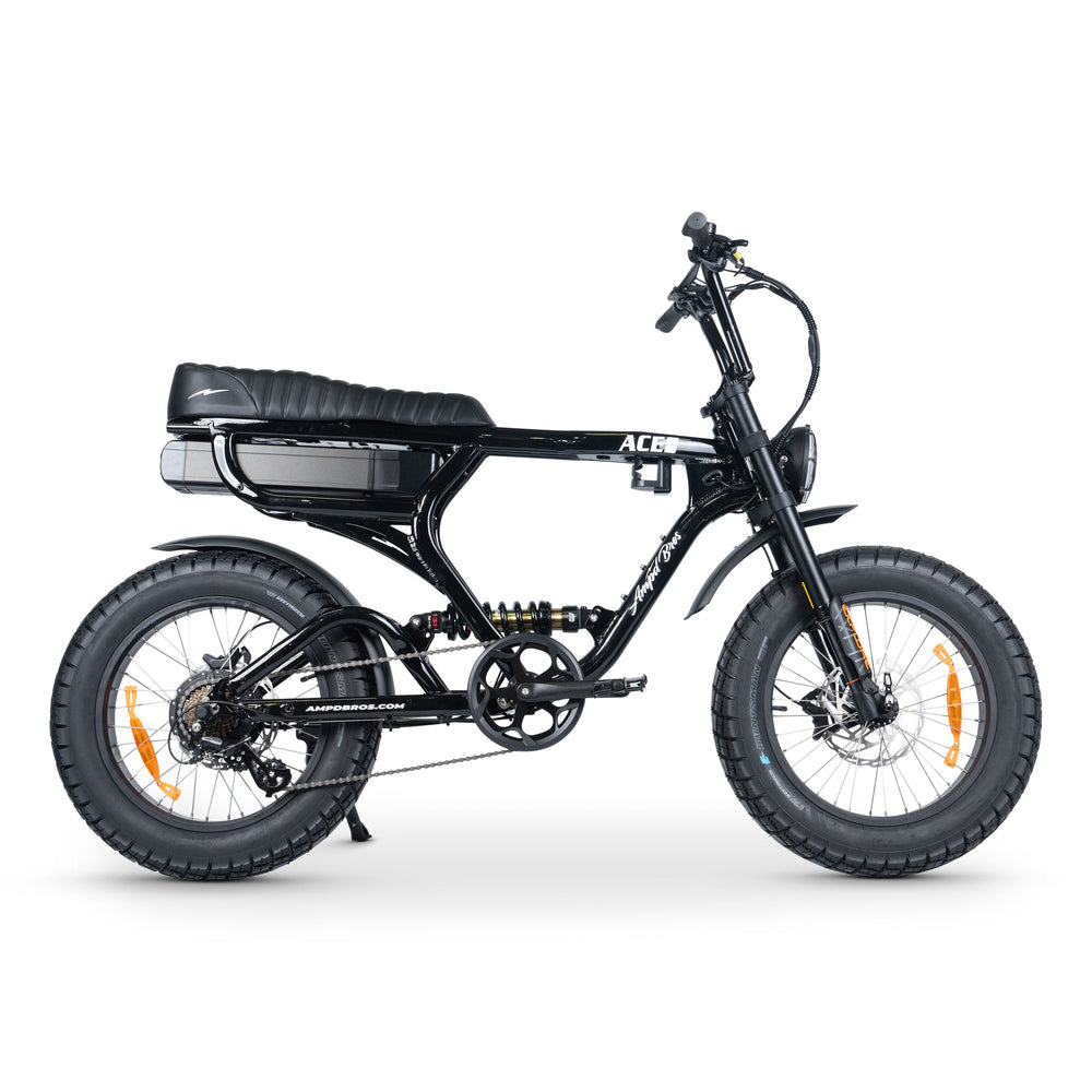 Ampd Bros ACE-X PRO Dual Suspension Electric Fat Bike: 95Nm Bafang Motor, 100km Range