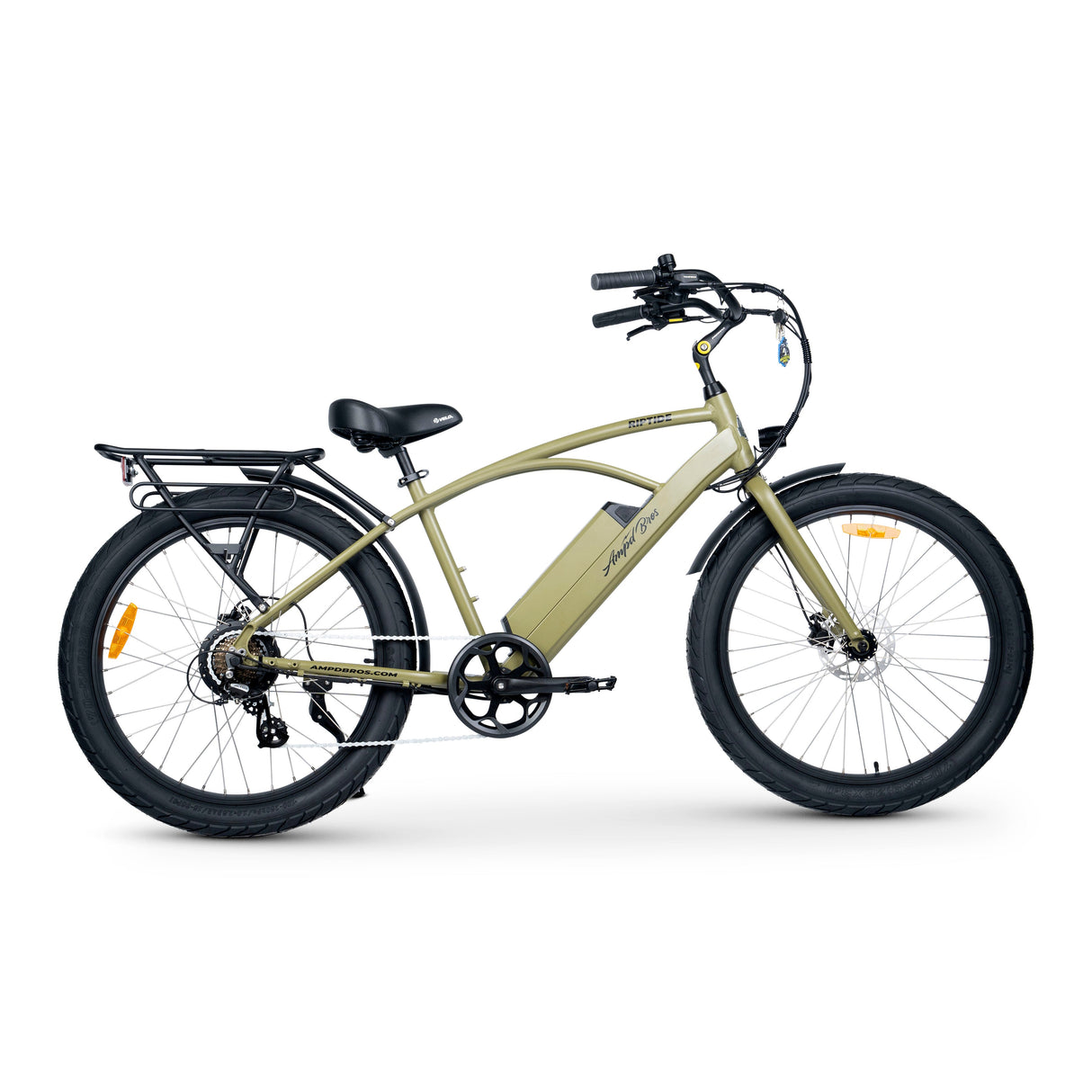 RIPTIDE 3 Electric Beach Cruiser: Powerful Bafang Motor, Long-Range, Comfortable Ride