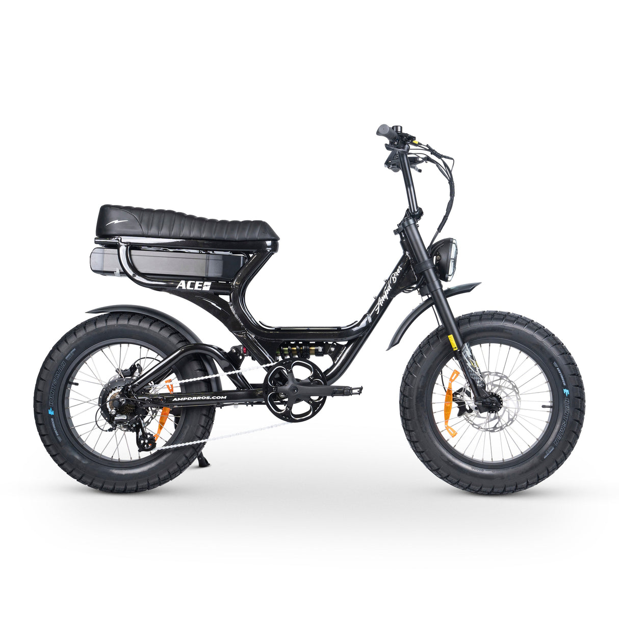 ACE-S PRO Dual Suspension Fat Tyre Electric Bike: Bafang Motor, Long Range