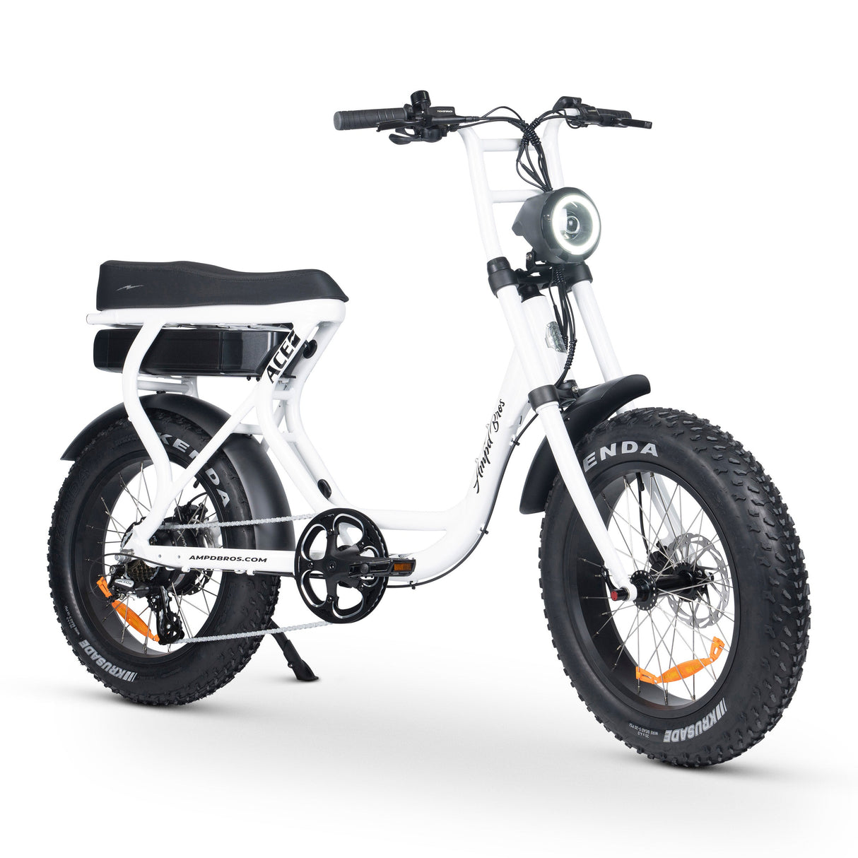 ACE-S Electric Fat Tyre Bike: Stylish Step-Through, Powerful 52V Battery, Shimano Gears