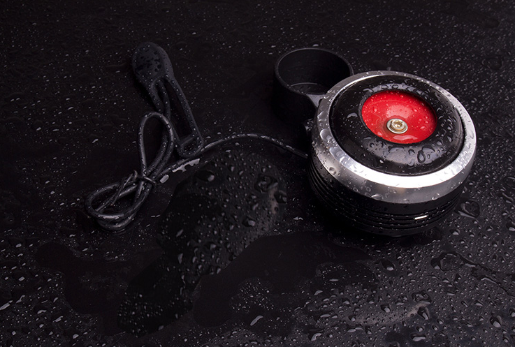 Universal USB Rechargeable 125dB Bike & Scooter Horn Alarm System - Secure Cycling