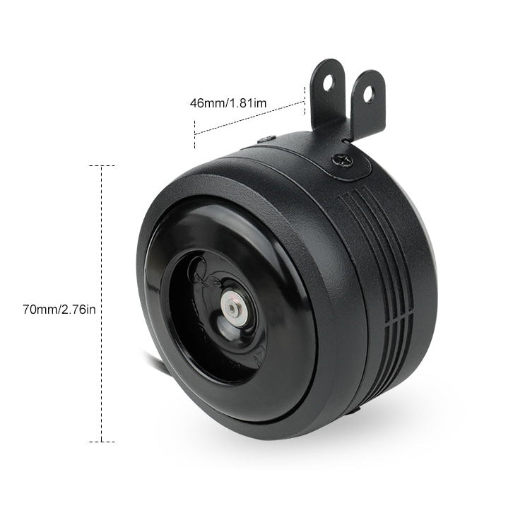 Universal USB Rechargeable Bike & Scooter Horn Alarm System with Remote Control