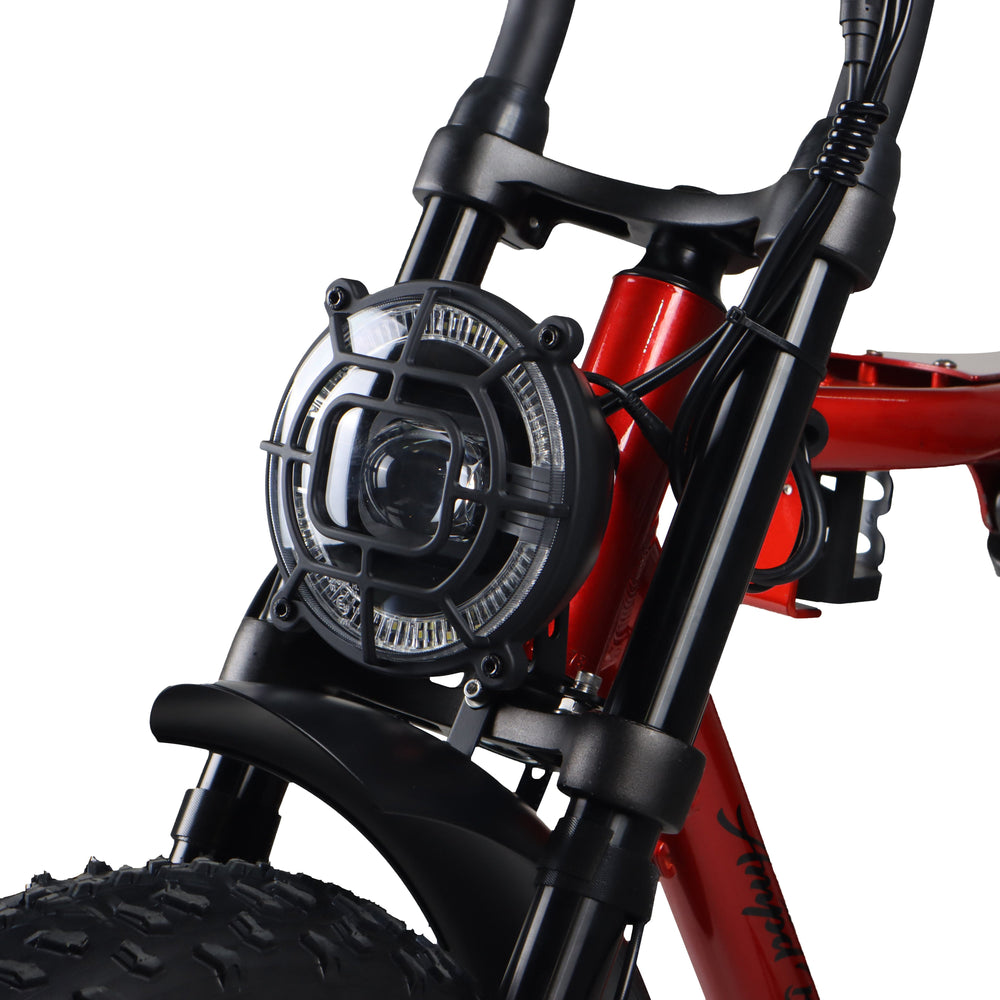 Ampd Bros ACE-X Demon: Dual Motor All-Terrain Electric Bike with Fat Tyres