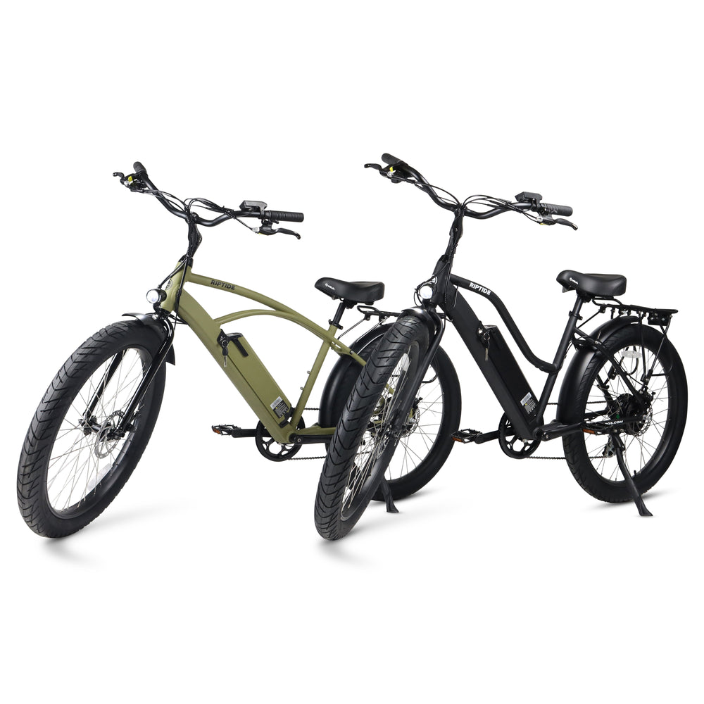 RIPTIDE 3 Electric Beach Cruiser: Powerful Bafang Motor, Long-Range, Comfortable Ride