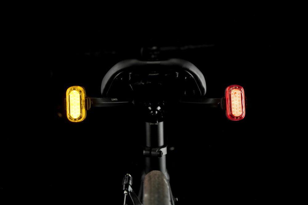 Lumos Firefly Rear Bicycle Turn Signal Mount - Enhanced Safety Accessory