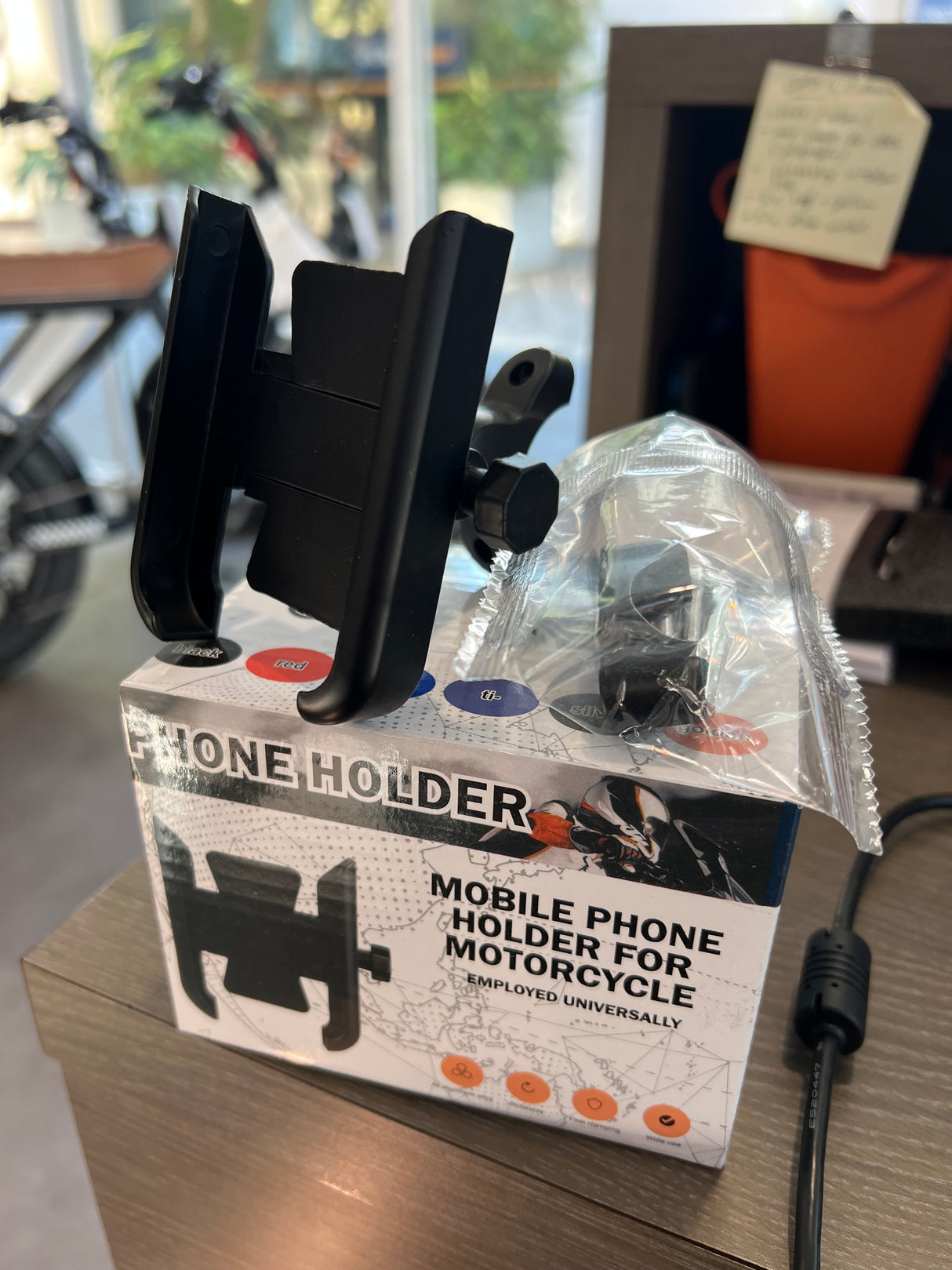 Phone Holder for e-Bikes - Secure, Easy to Use - Suits Most Phones