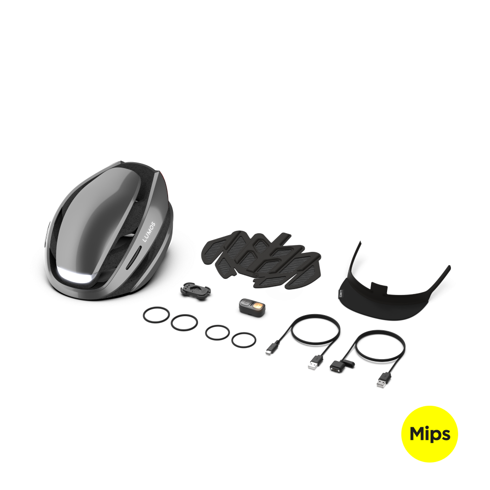 Lumos Ultra Smart Helmet: Integrated LED Lights, Turn Signals, MIPS