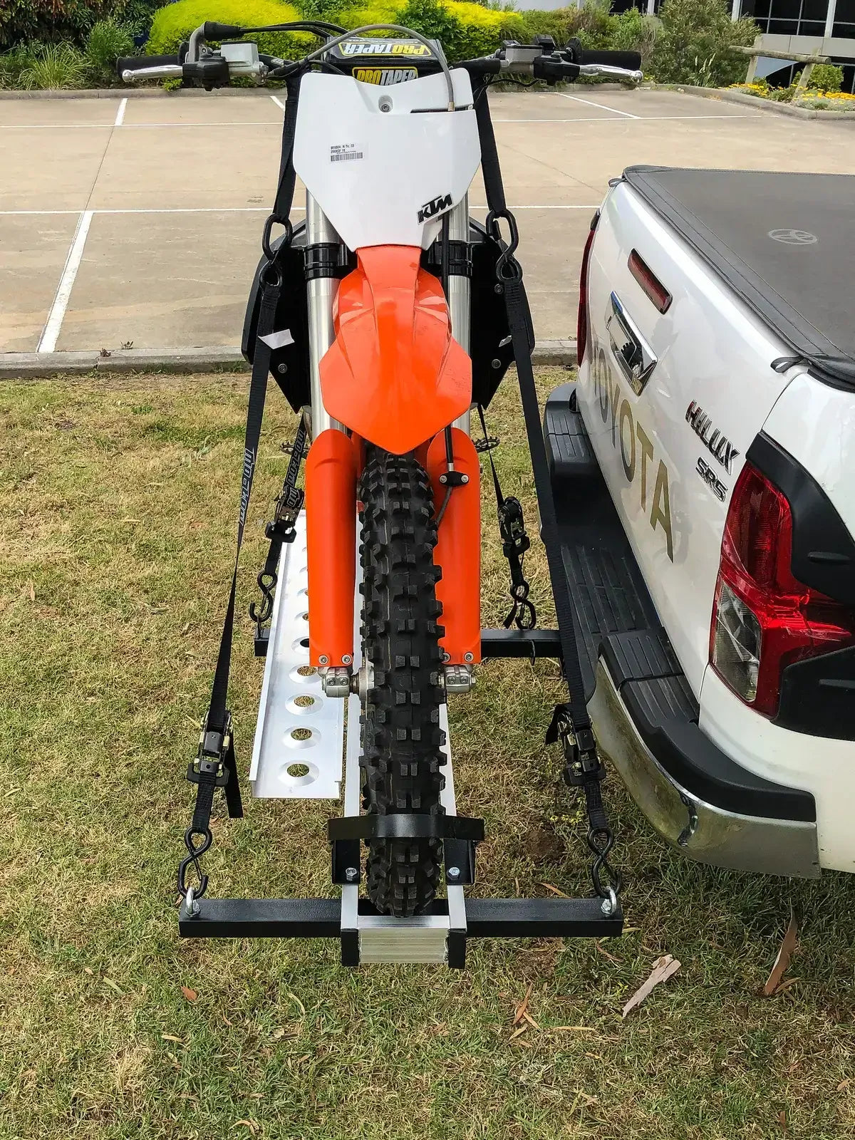 Mo-Tow 1.5m Motocross Motorcycle Bike Carrier | Secure Tow Bar Mount