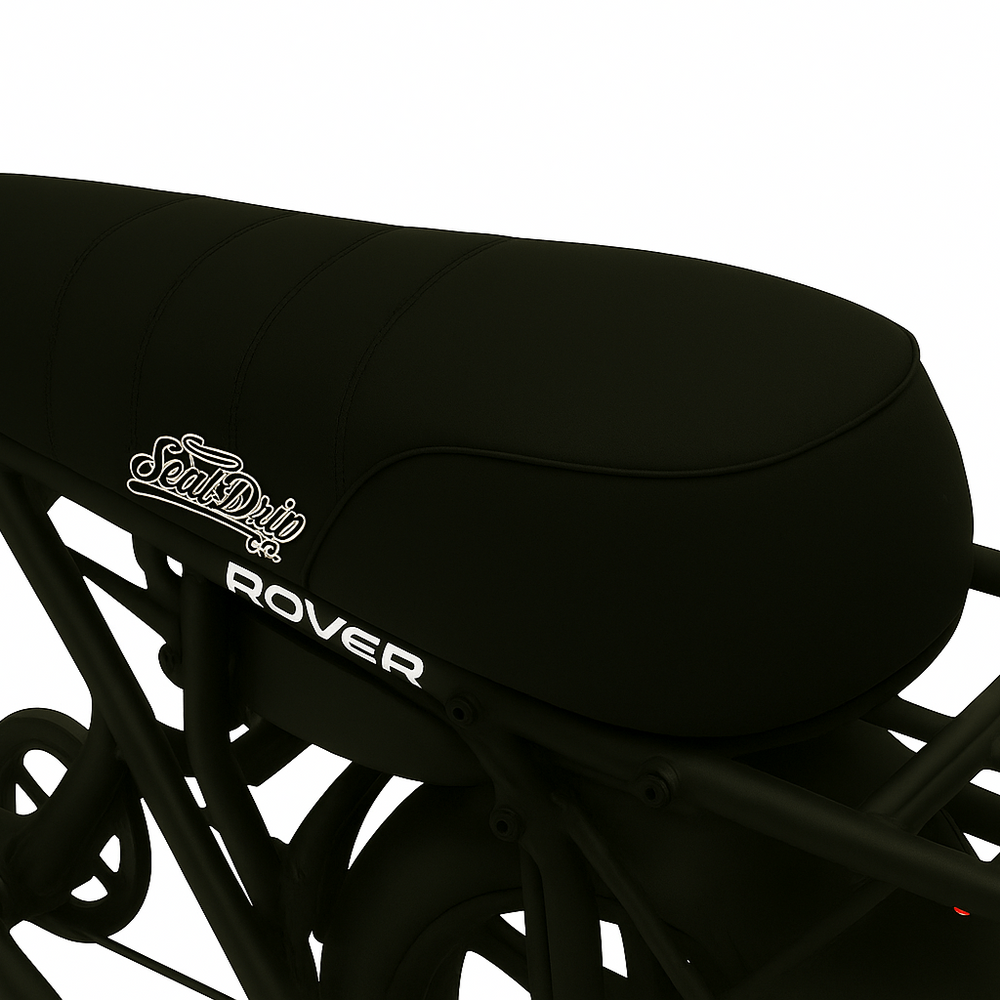 Stealth Midnight Black E-Bike Seat Cover for DiroDi, Stator, Ampd Bros