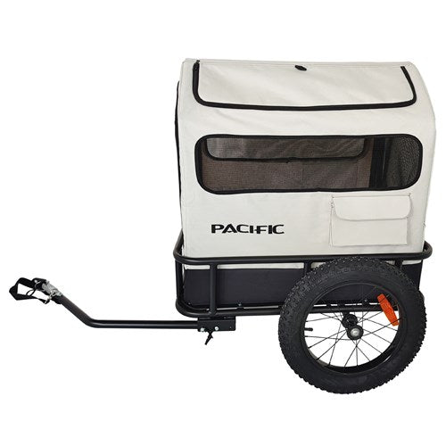 Versatile Pacific Bike Cargo Trailer with Removable Dog Hut for Adventures