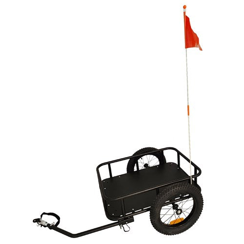 Versatile Pacific Bike Cargo Trailer with Removable Dog Hut for Adventures