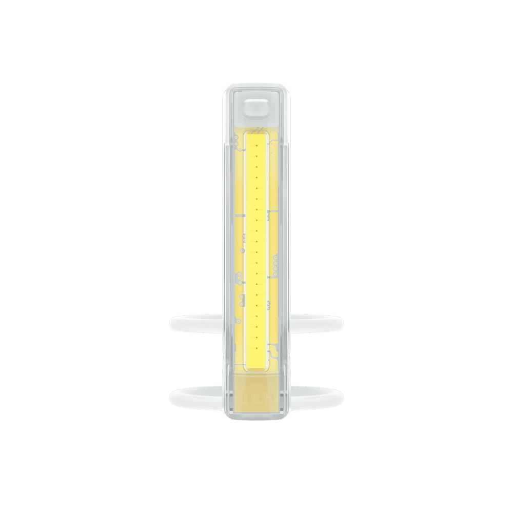 Knog Plus Front Bike Light - Bright, Wearable, USB Rechargeable Cycling Safety