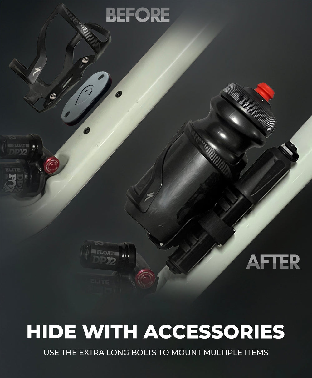 Bikebac Discreet Apple Find My Bike Tracker - Ultimate Anti-Theft GPS Device