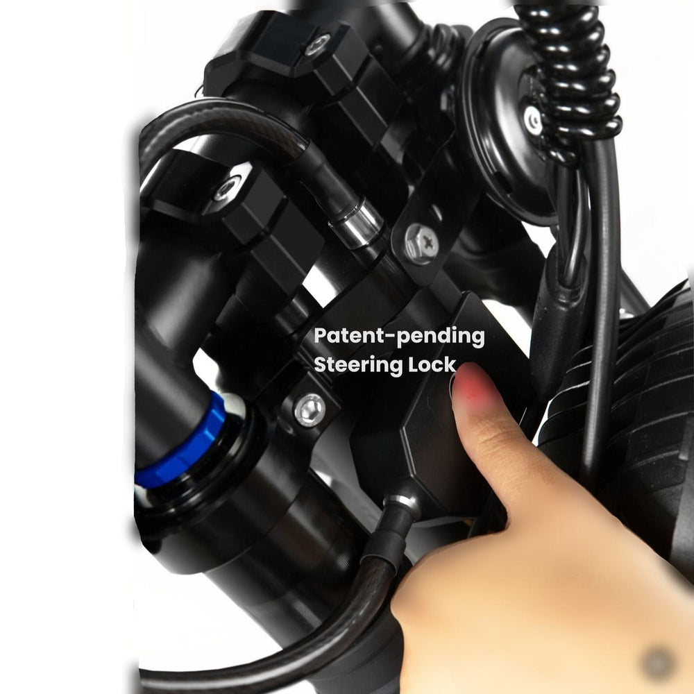 DiroDi Rover Pro 1000W Dual Suspension Electric Bike for Two