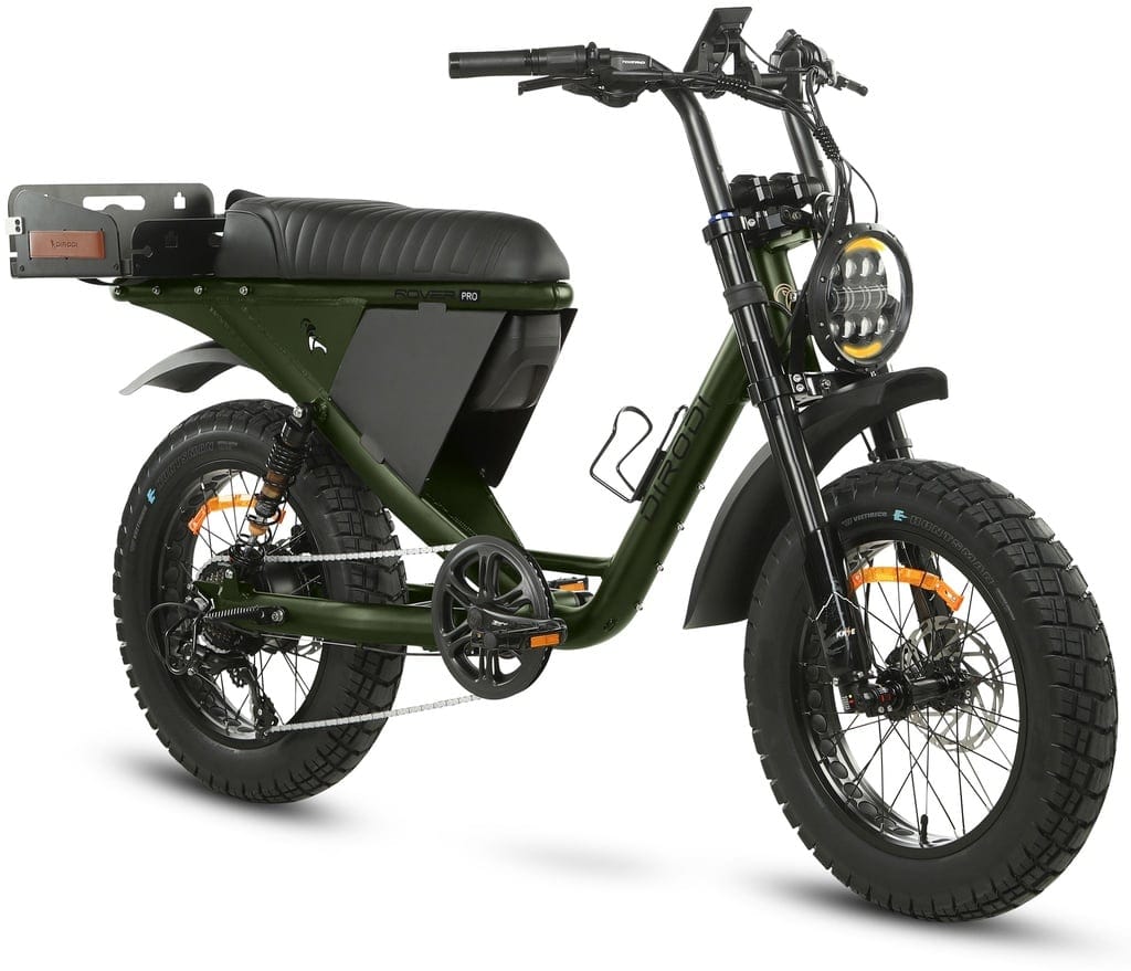 DiroDi Rover Pro E-Bike: Dual Suspension, Two-Person, Road-Legal Adventure
