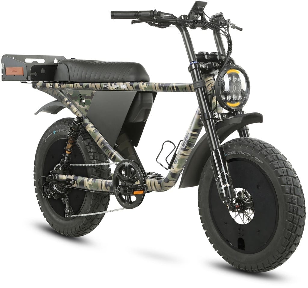 DiroDi Rover Pro E-Bike: Dual Suspension, Two-Person, Road-Legal Adventure